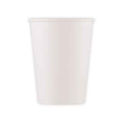 Białe kubki papierowe 200ml 10szt