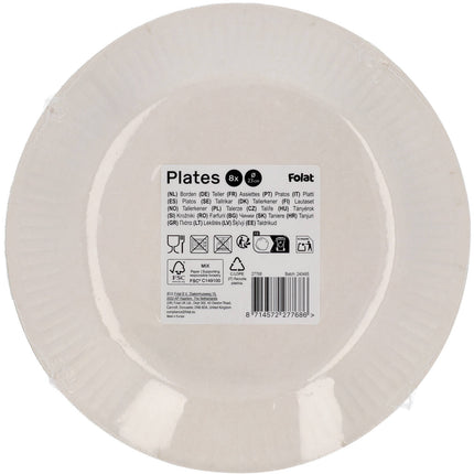 Talerze Stripetastic 23cm /8