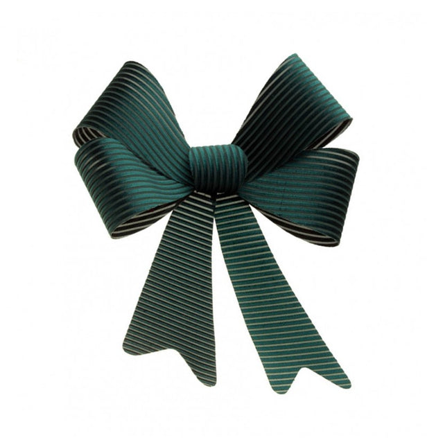 Aksamitna zielona kokarda 36,5 cm x 50,8 cm