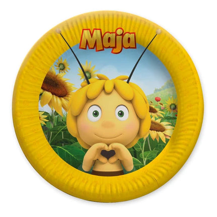 Talerzyki Maya De Bij 23 cm, 8 szt.