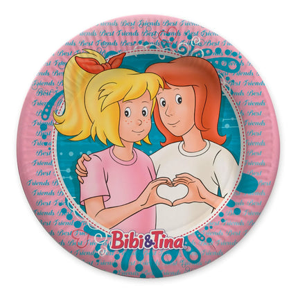 Talerzyki „Bibi i Tina” 23 cm, 8 szt.