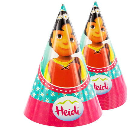 Czapeczki imprezowe Heidi, 10 sztuk