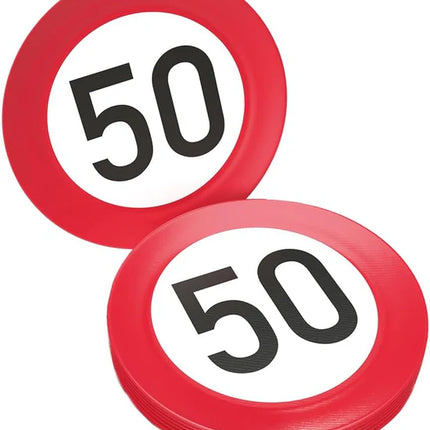 50 lat znaków drogowych – znak drogowy 23 cm