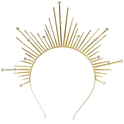 OPASKA NA GŁOWĘ AUREOLA ZŁOTA