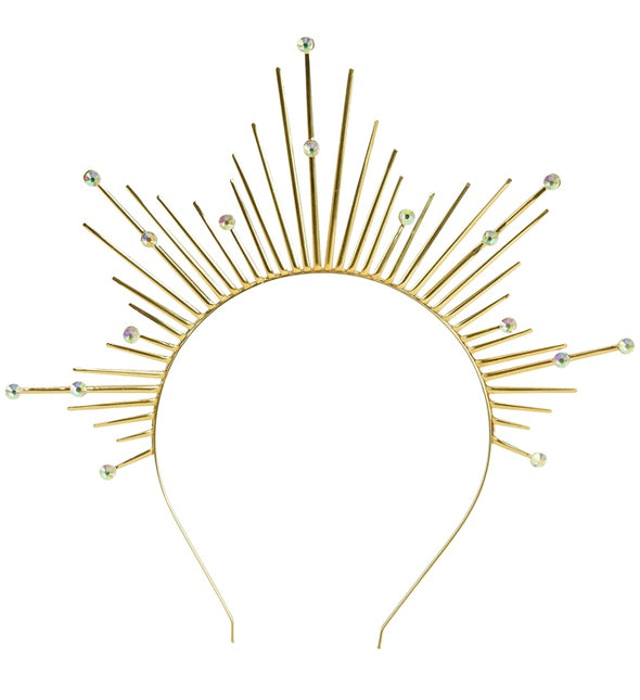 OPASKA NA GŁOWĘ AUREOLA ZŁOTA