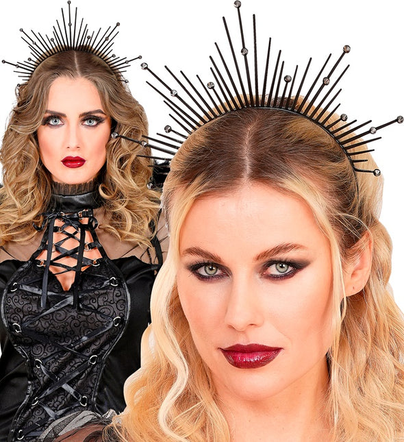 OPASKA NA GŁOWĘ HALO CZARNA