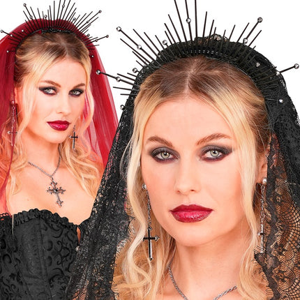 OPASKA NA GŁOWĘ HALO CZARNA