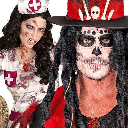 NASZYJNIK SERCE HALLOWEEN
