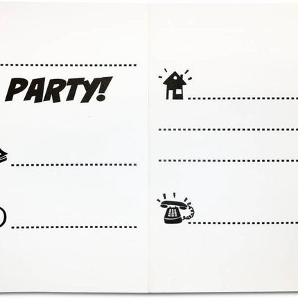 Zaproszenia Finding Dory 6szt