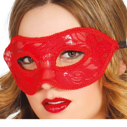 Maska Lace Red