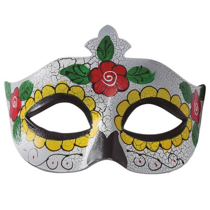 Halloweenowa maska dnia zmarłych