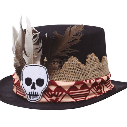 Halloweenowa czapka Babalawo