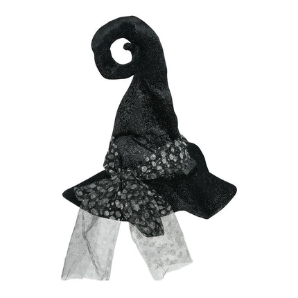 Halloweenowy kapelusz czarownicy Curl Point