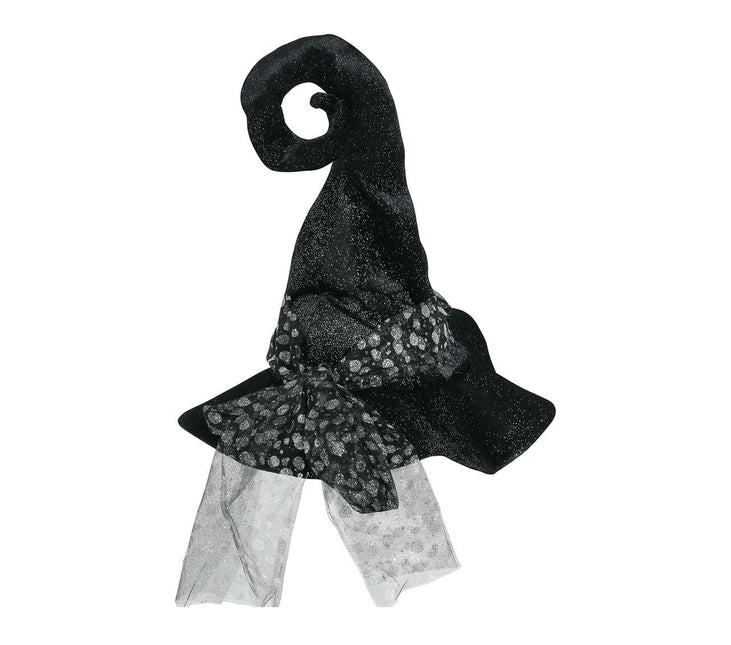 Halloweenowy kapelusz czarownicy Curl Point