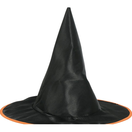 Halloweenowy kapelusz czarownicy dla dziecka pomarańczowy