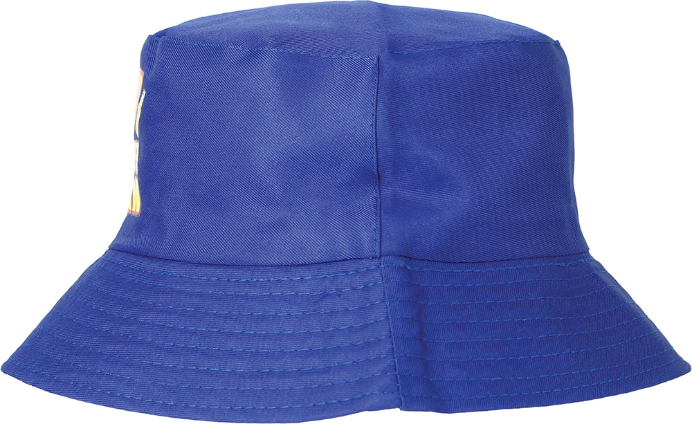 Kapelusz piwny niebieski