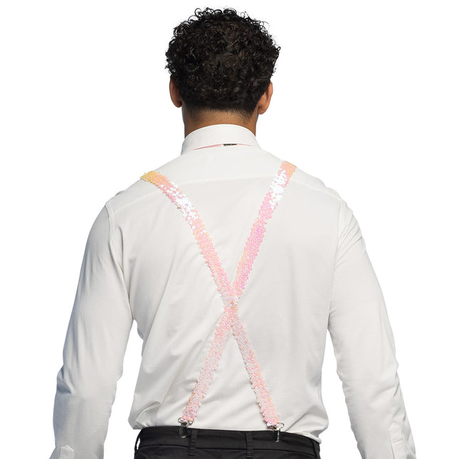 Zestaw cekinów jasnoróżowy