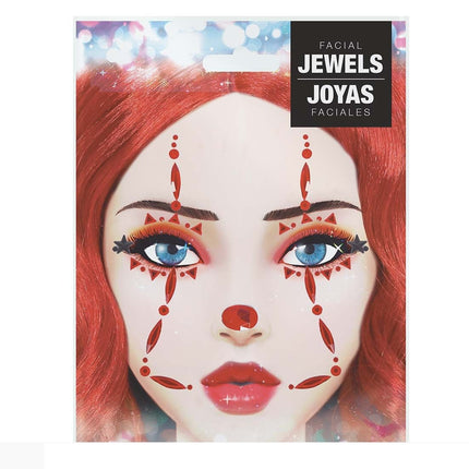 Halloween Sticky Diamonds Clown