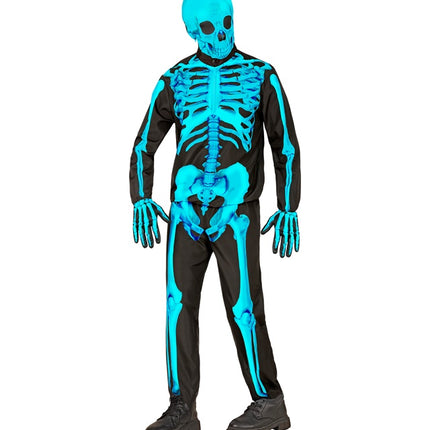 NEON SKELET KOSTUUM dziecko