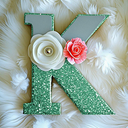 1 słoik biodegradowalnego brokatu lub 10 gr zielonego brokatu