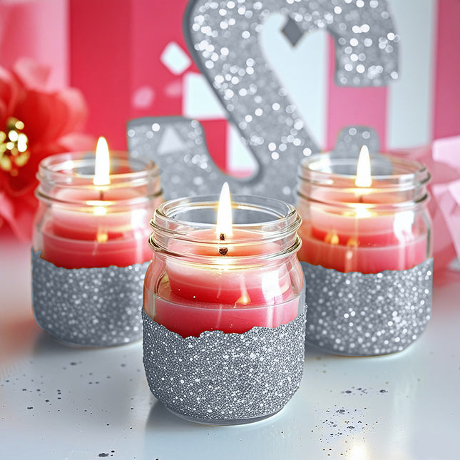 1 słoik biodegradowalnego brokatu lub 10 gr srebra