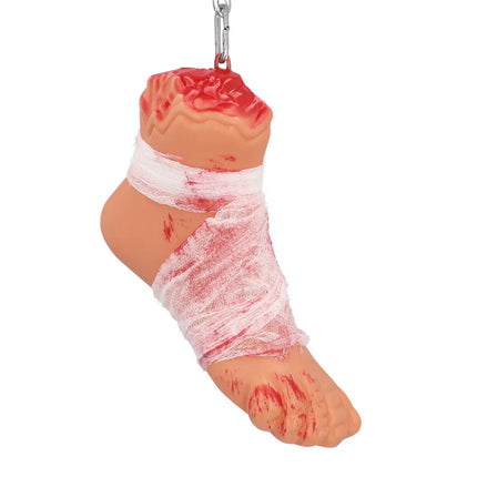 Halloween Nep Voet Aan Ketting 62cm