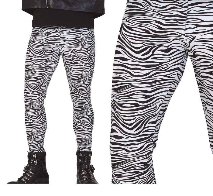 Legginsy damskie Zebra
