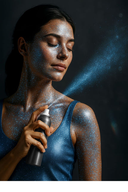 Spray do włosów i ciała UV Blue 75ml