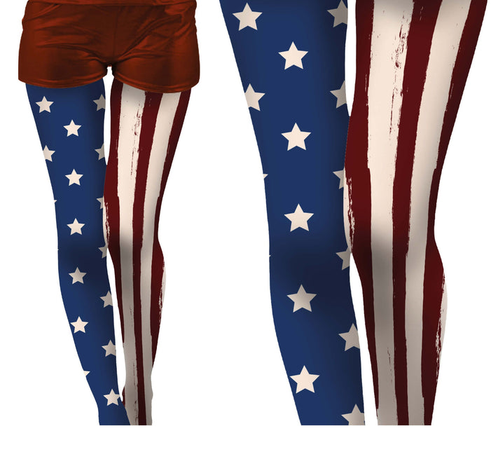 Legginsy na Halloween Klaun USA