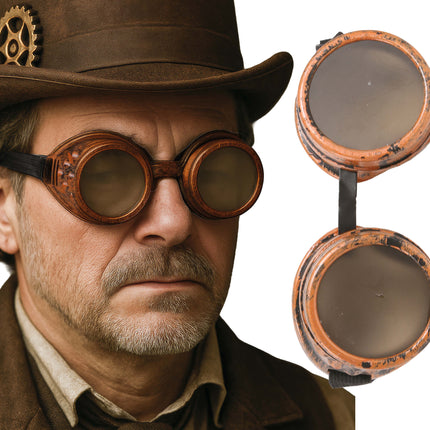 Okulary steampunkowe