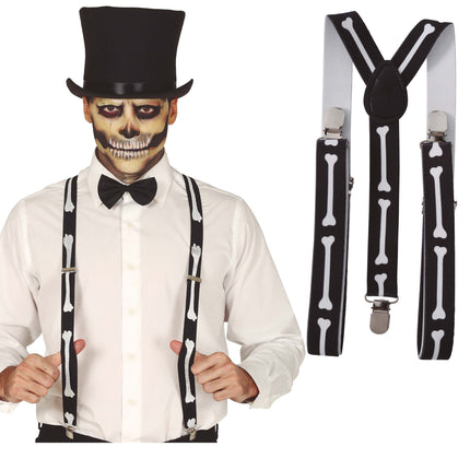 Szelki szkielet na Halloween