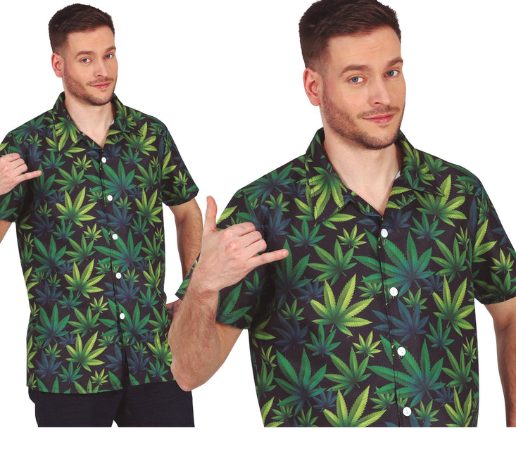 Koszula męska marihuana