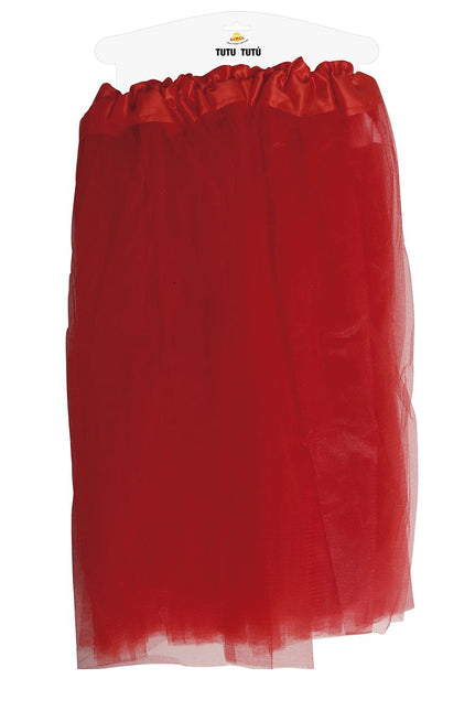 Czerwona tutu damska 60 cm