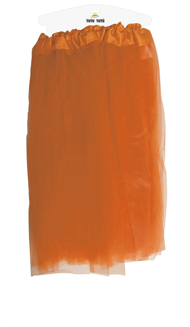 Pomarańczowe tutu damskie 60 cm