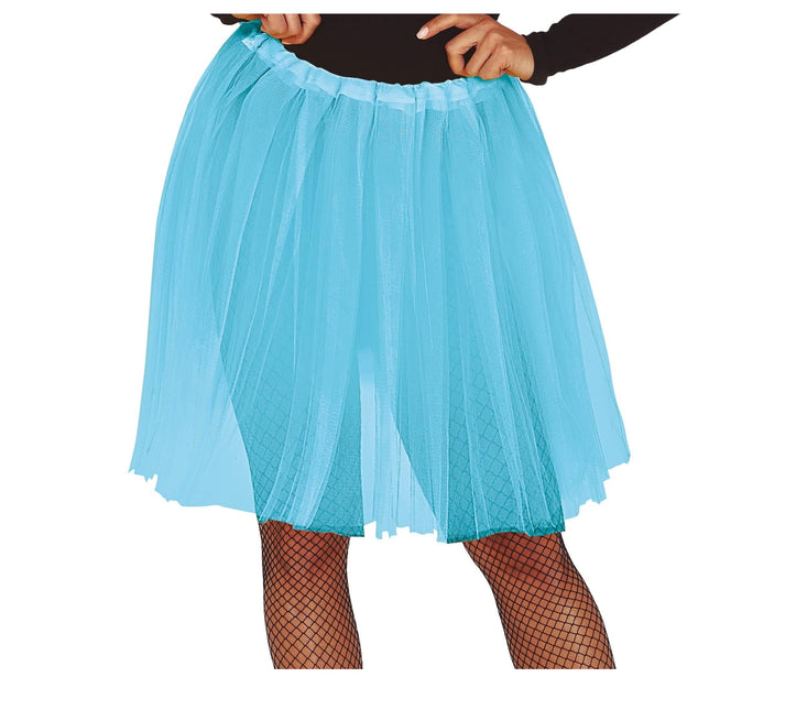 Jasnoniebieska tutu damska 60 cm