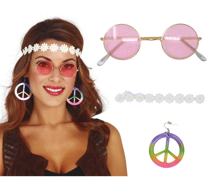 Zestaw Hippie Flower 3-częściowy