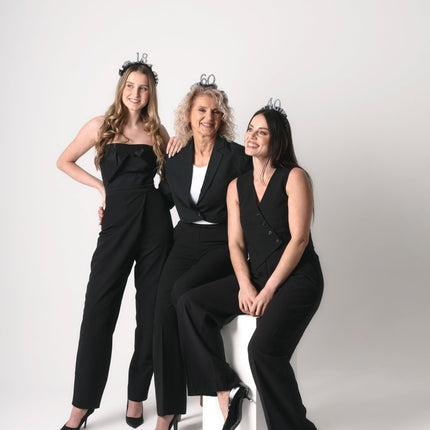 18 Jaar Haarband Zwart van Partydeco koop je bij Partywinkel