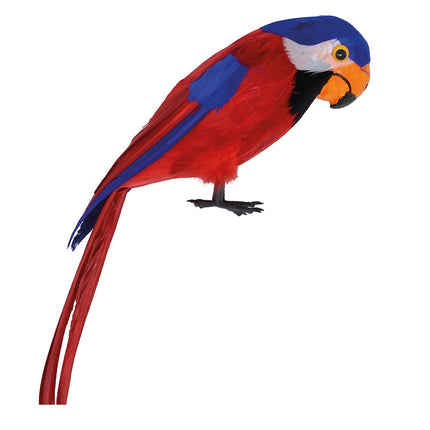 Dekoracja Hawaje Papuga 36 cm