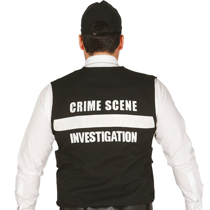 Kamizelka i czapka FBI