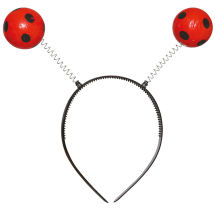 Diadem w kształcie biedronki