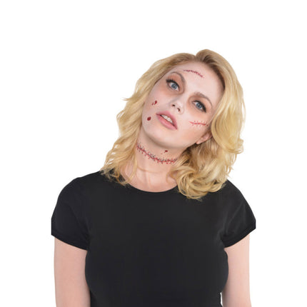 Akcesoria do kostiumów 14 Tatuaże Szwy