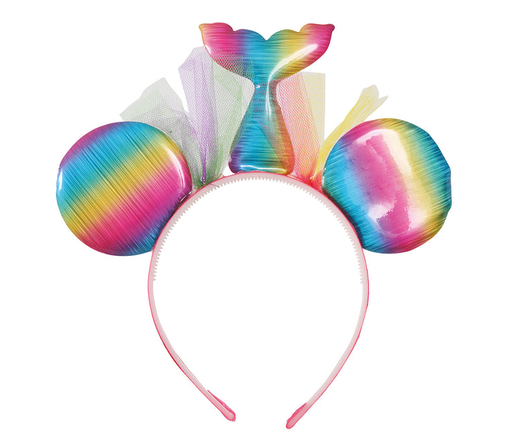 Wielokolorowa tiara syrenka