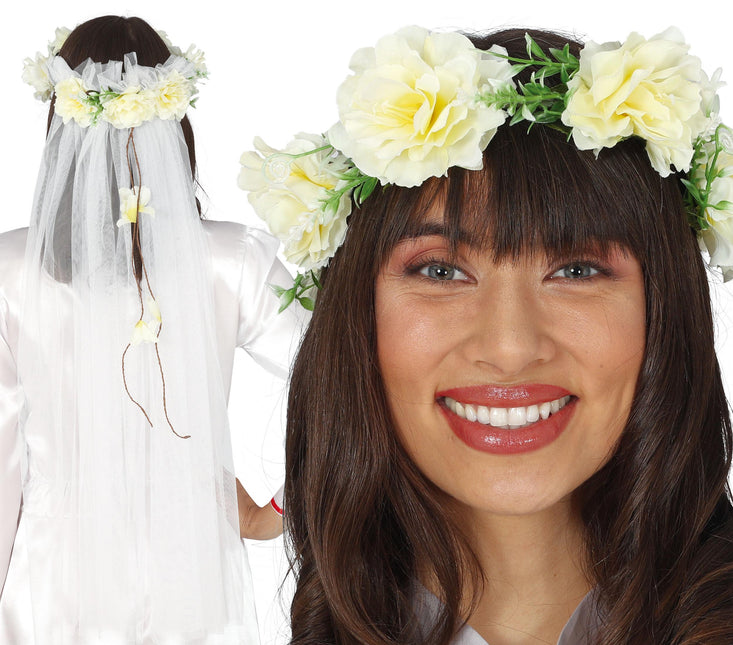 Tiara Flower Veil