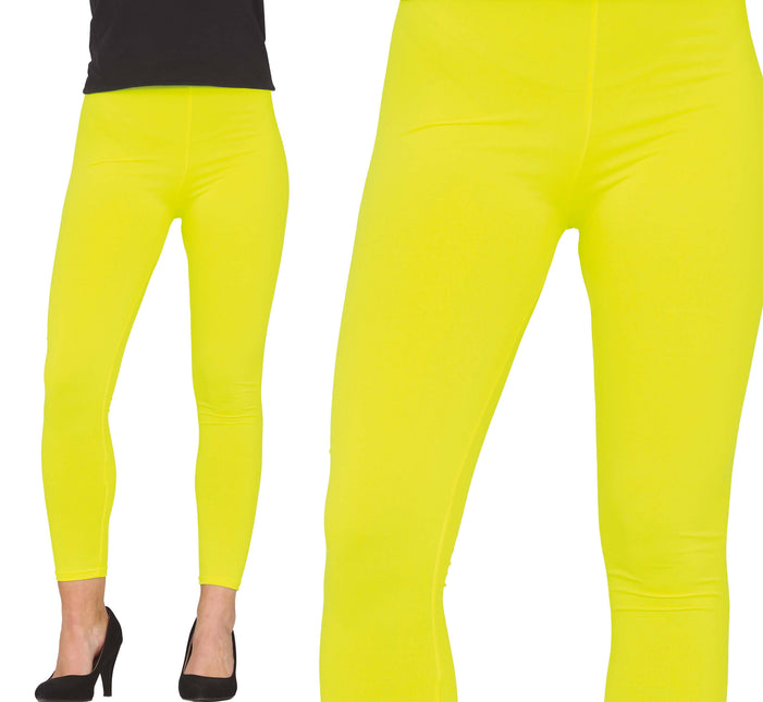 Legginsy Neon Yellow