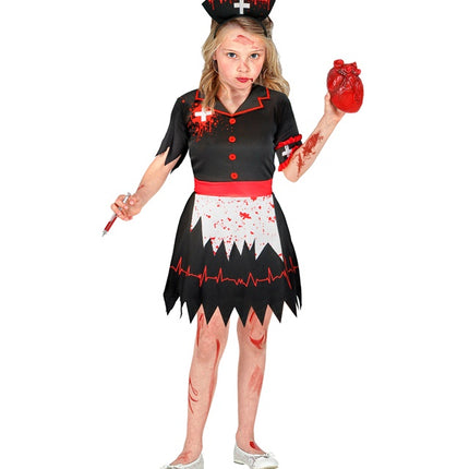 CZARNA PIELĘGNIARKA ZOMBIE