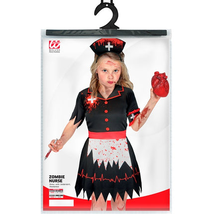 CZARNA PIELĘGNIARKA ZOMBIE