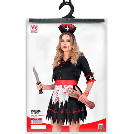 CZARNA PIELĘGNIARKA ZOMBIE