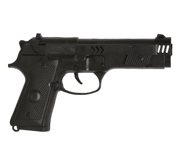 Pistolet czarny 24 cm