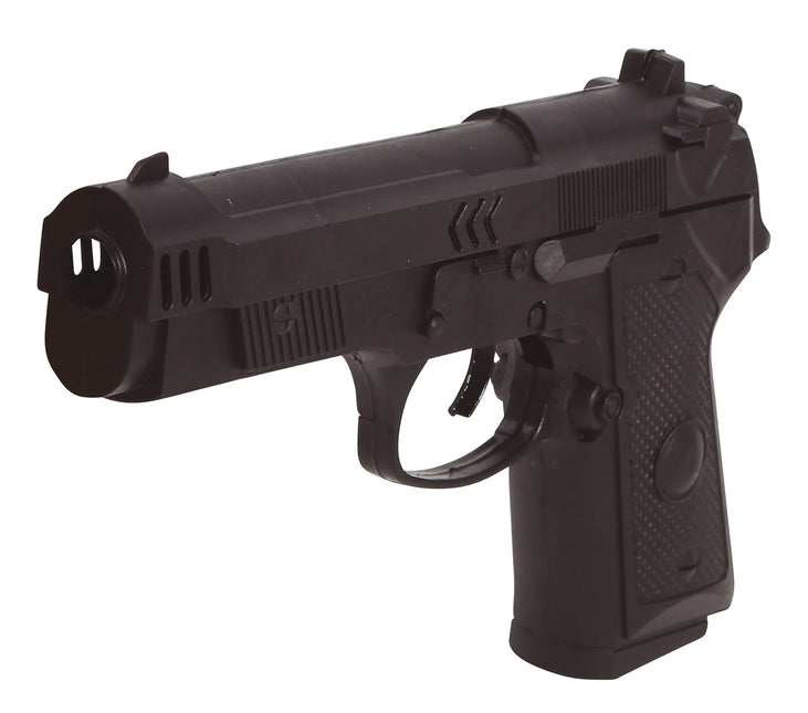 Pistolet czarny 24 cm