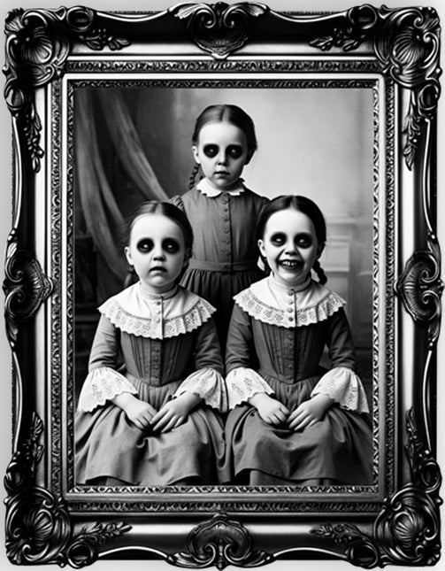 Naklejka ścienna Halloween Horror Family 58 cm